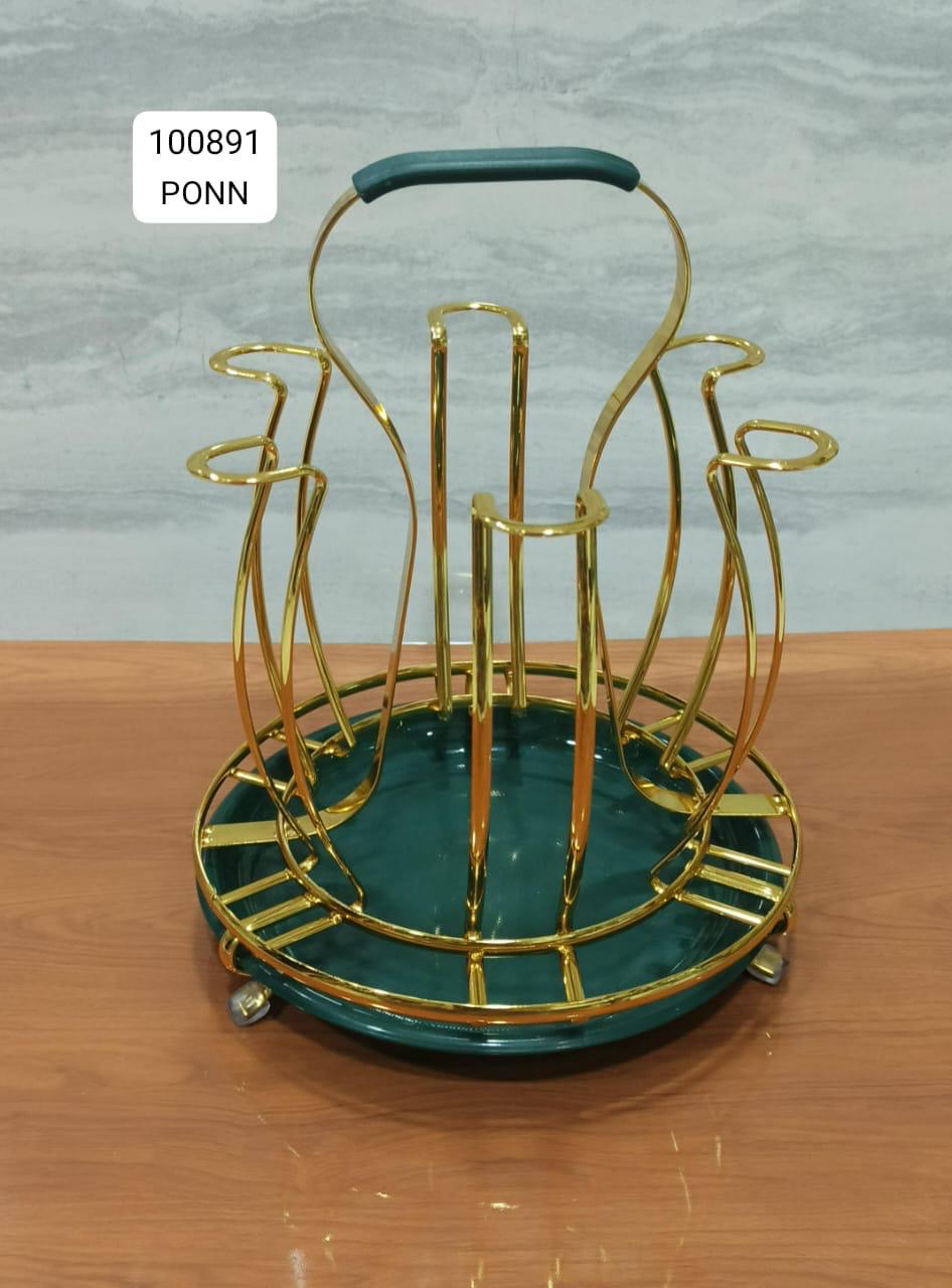 iron drain cup holder