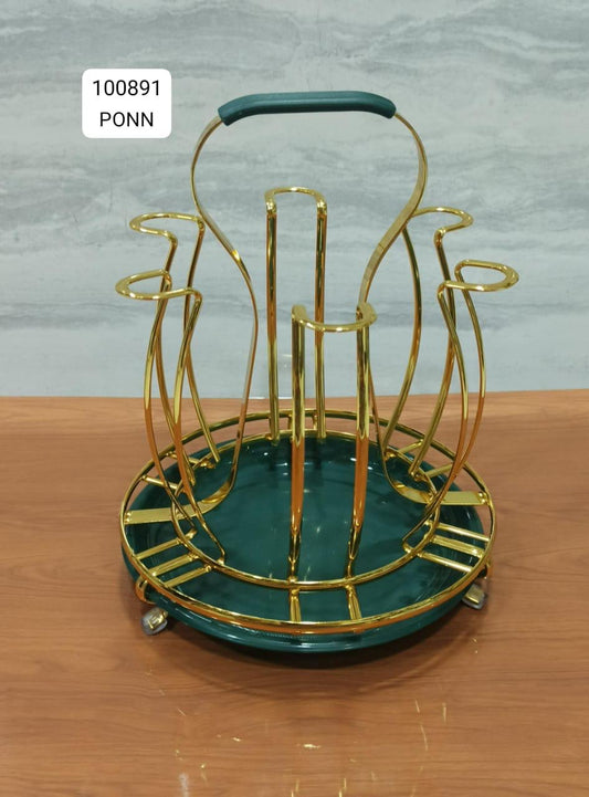 iron drain cup holder