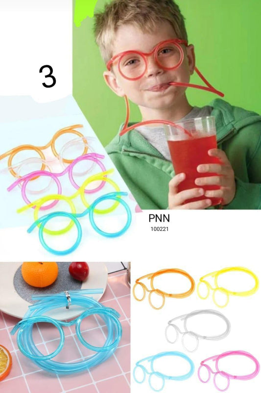 straw glasses
