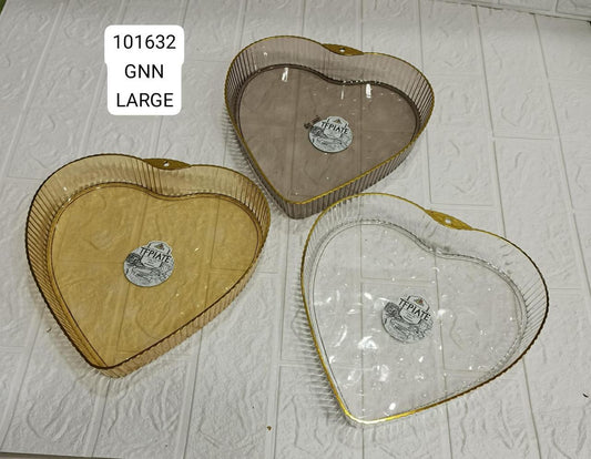 heart shape plate