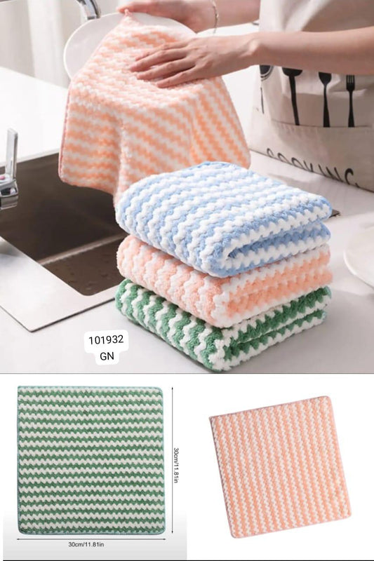 Micro fiber kitchen dish cloth
